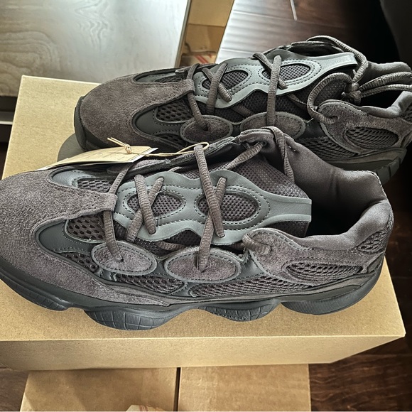 Brand NW/ Tags Yeezy 500 Utility Black.
From Yeezys Last Drop Ever on Confirmed. - Picture 2 of 8